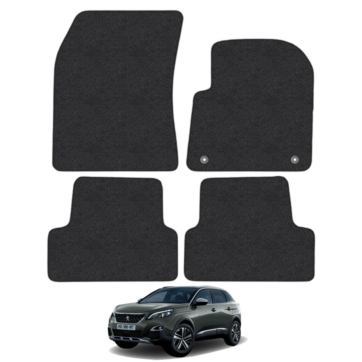 Peugeot 3008 Car Mats (2017-Onwards)