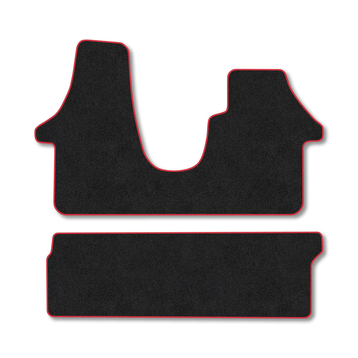 VW Transporter T6 (2015-2019) [Kombi] [Double Seat] [Twin Sliding Doors] Tailored Carpet Car Mats