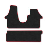 VW Transporter T6 (2015-2019) [Kombi] [Double Seat] [Twin Sliding Doors] Tailored Carpet Car Mats