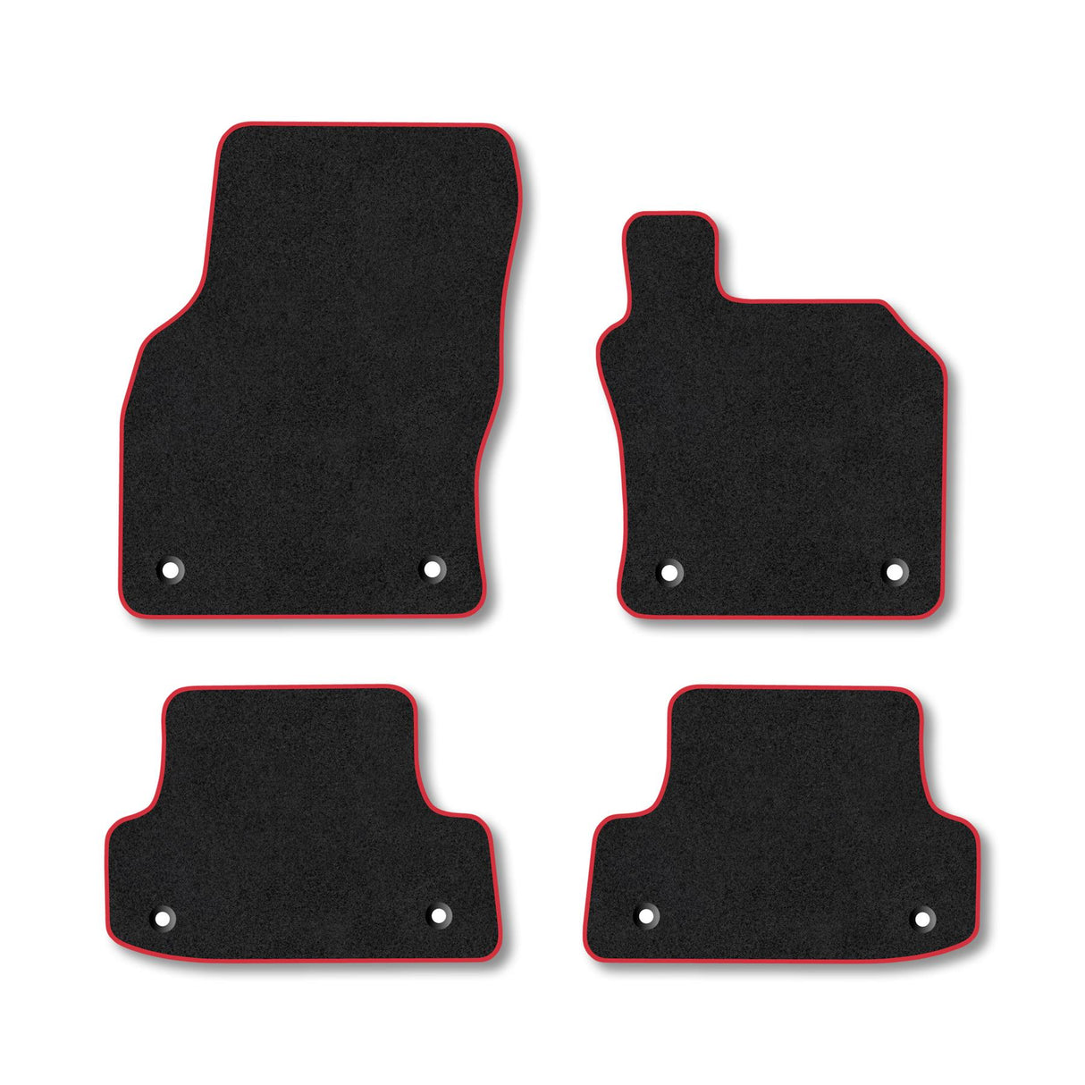 Audi A3 (2012-2020) [8 Clips] Premium Tufted Carpet Car Mats