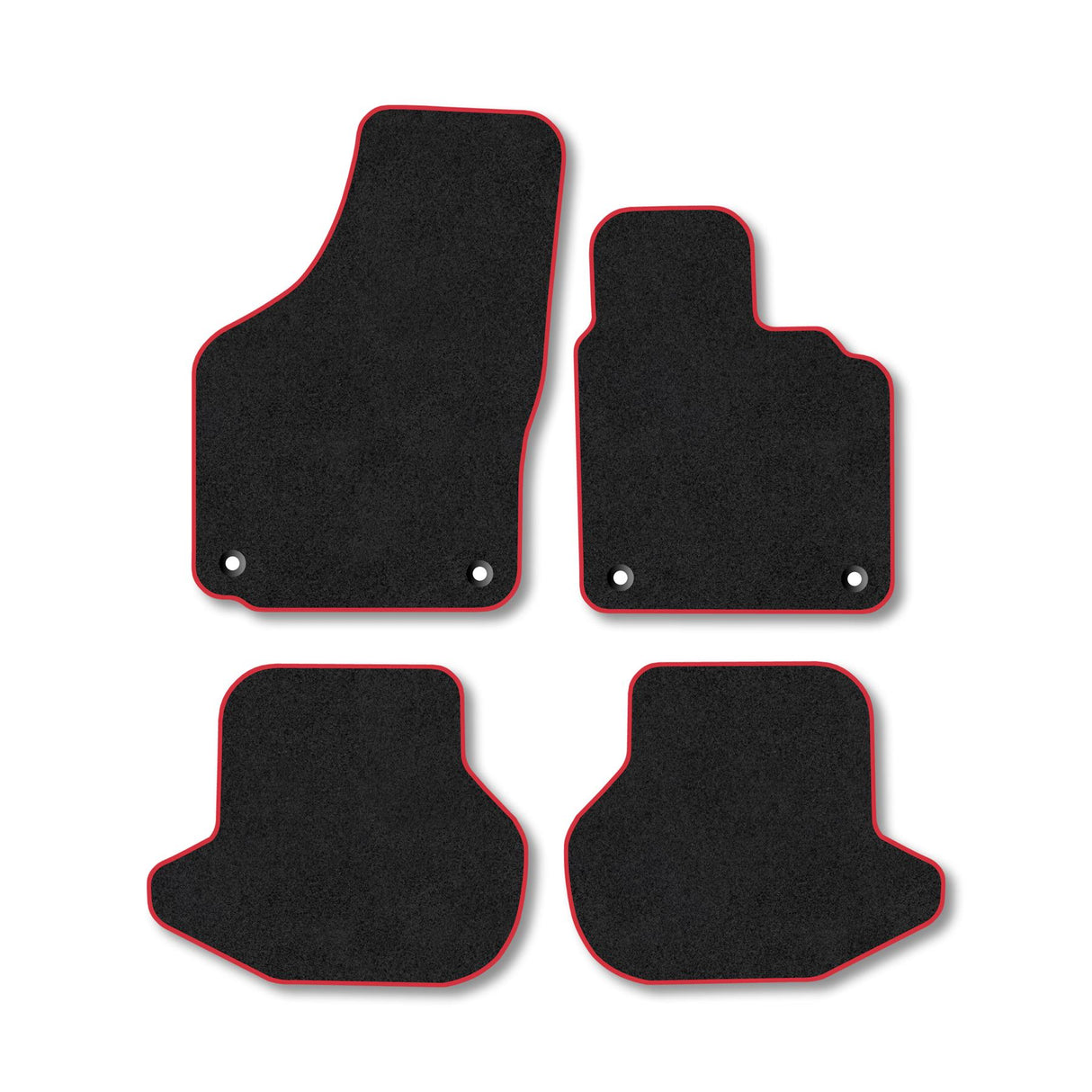 VW Eos (2006-2014) [Oval Floor Fixing] Premium Tufted Carpet Car Mats