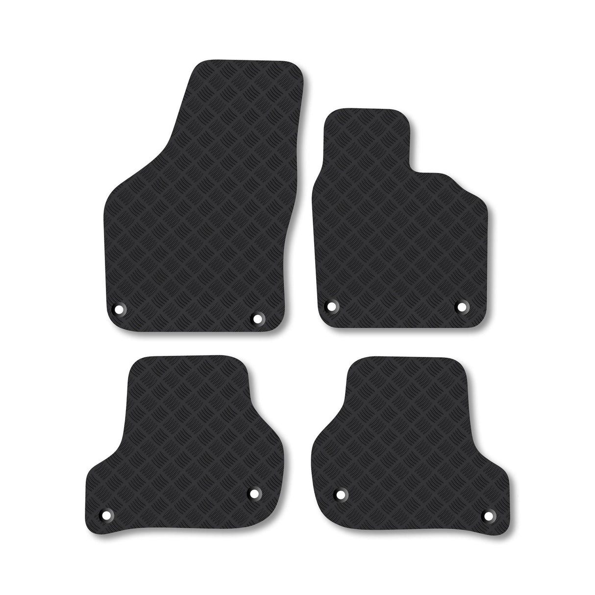 Skoda Octavia Car Mats [8 Clips] (2004-2008)