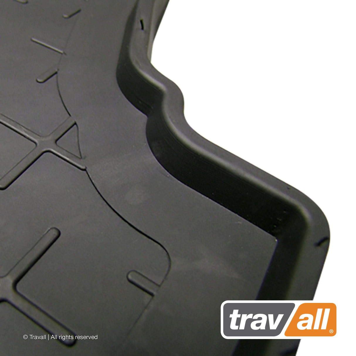 TRAVALL Ford Fiesta Hatchback Premium Rubber Boot Mats Liner (2002-2008)