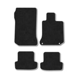 Mercedes-Benz C-Class (2011-2015) [W204] [Coupe] [Manual] Premium Tufted Carpet Car Mats