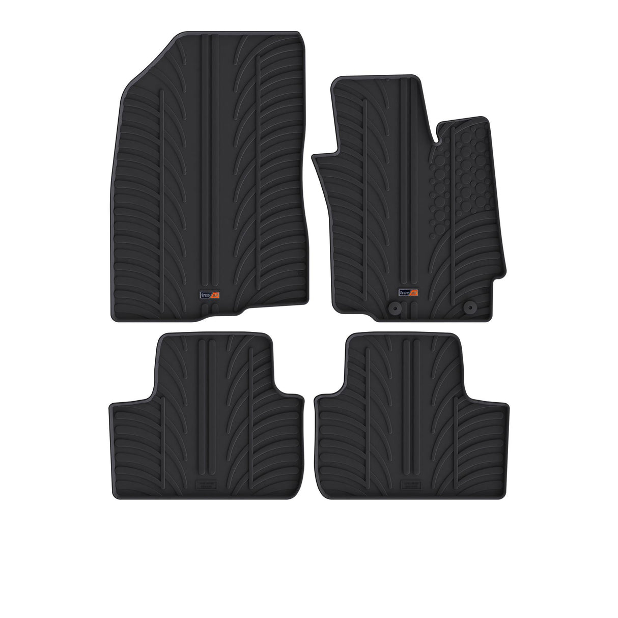 TRAVALL Mitsubishi Asx Premium Rubber Car Mats (2010-2020)