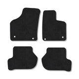 Seat Altea (2004-2011) [Round Floor Fixing] Premium Tufted Carpet Car Mats