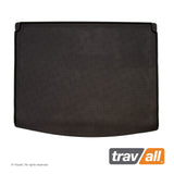 TRAVALL Jeep  Compass Premium Rubber Boot Mats Liner (2016-Onwards)