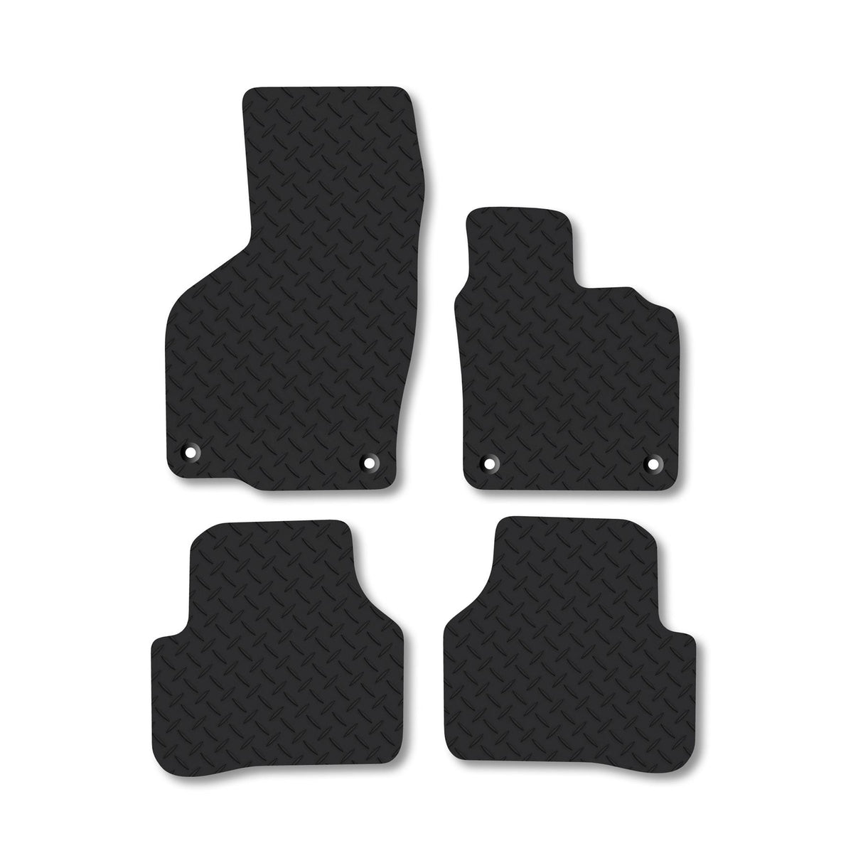 VW Passat (2005-2011) Heavy-Duty Rubber Car Mats