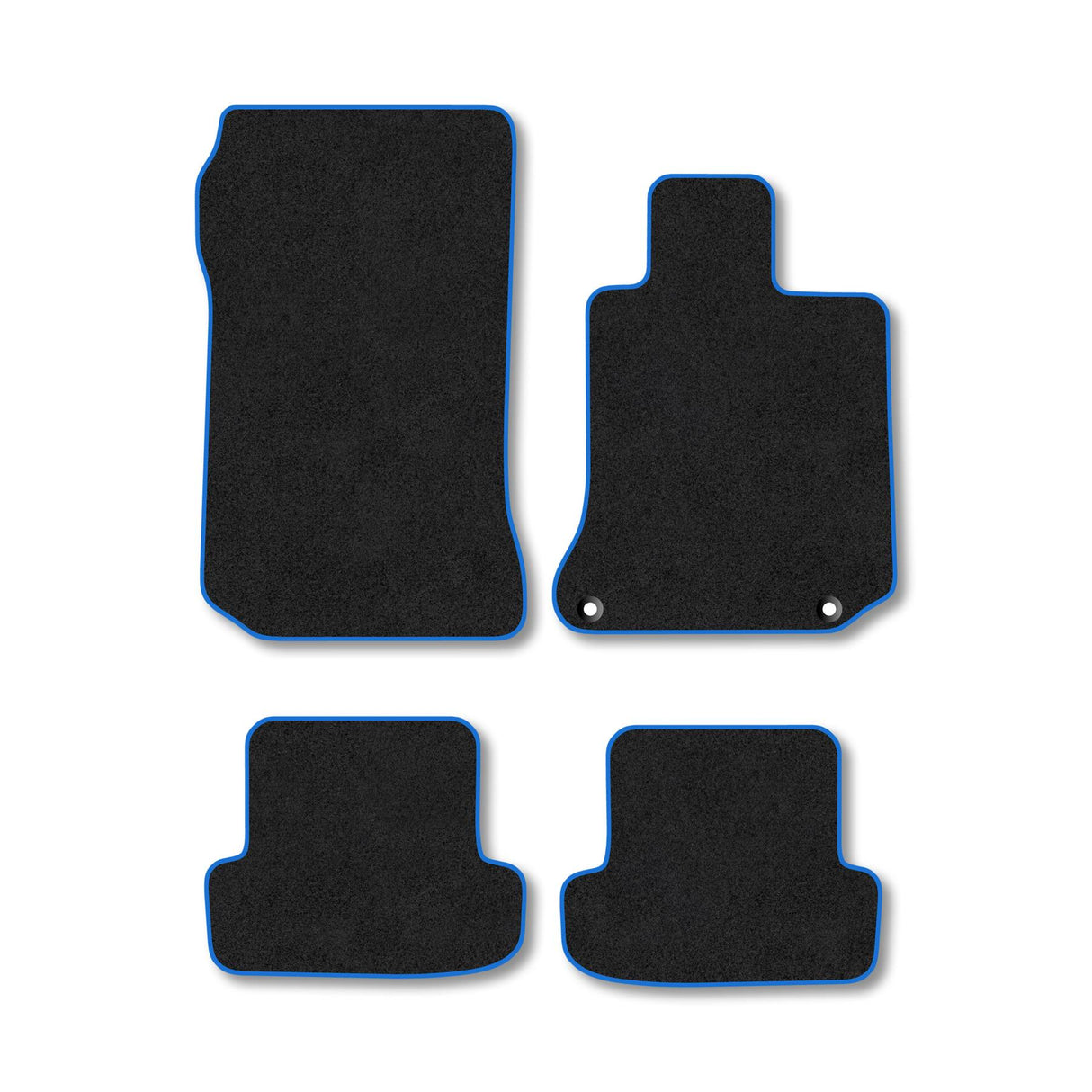 Mercedes-Benz C-Class (2011-2015) [W204] [Coupe] [Manual] Premium Tufted Carpet Car Mats