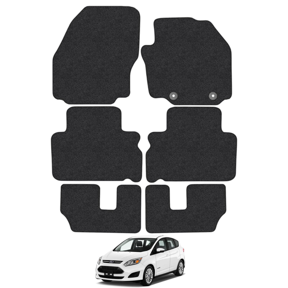 Ford S-Max 7 Seats Car Mats (2011-2015)