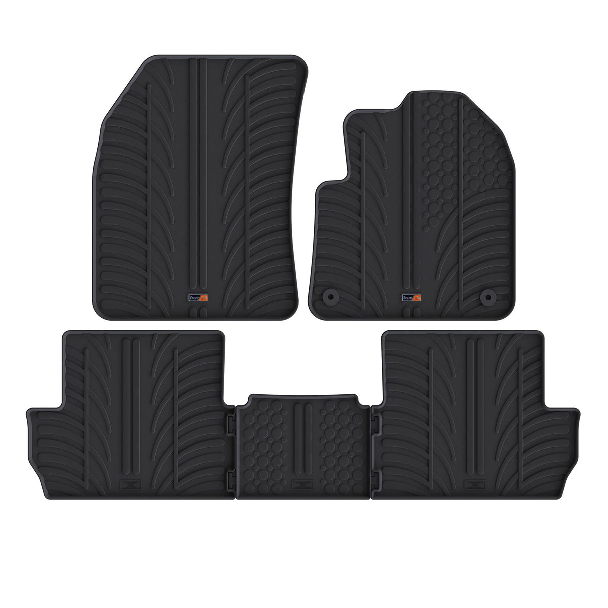 TRAVALL Peugeot 3008 Premium Rubber Car Mats (2016-2024)