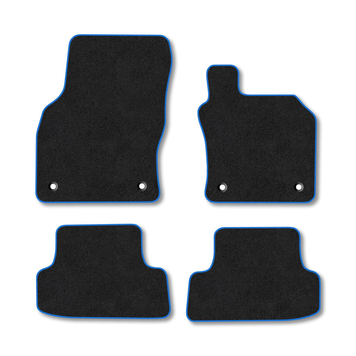 Audi A3 (2012-2020) [4 Clips] Premium Tufted Carpet Car Mats