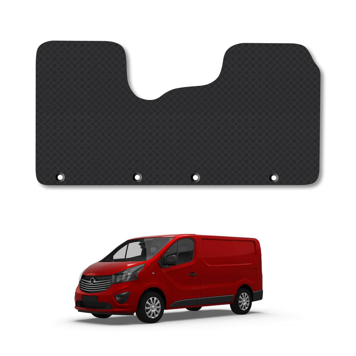 Vauxhall Vivaro (2014-2018) Heavy-Duty Rubber Car Mats