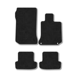Mercedes-Benz C-Class (2007-2015) [W204] [Manual] [Saloon; Estate] Premium Tufted Carpet Car Mats