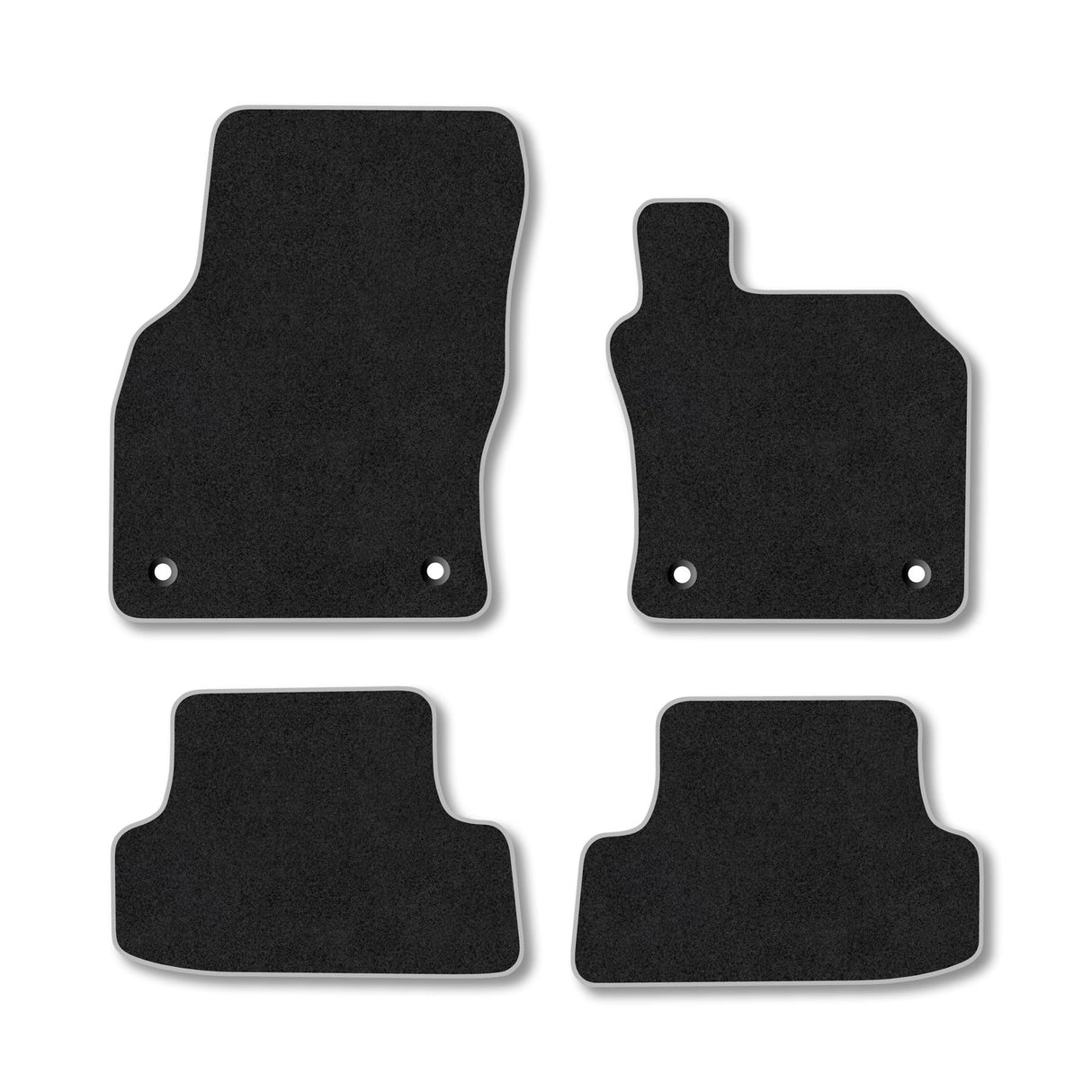 Audi A3 (2012-2020) [4 Clips] Premium Tufted Carpet Car Mats