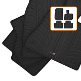 TRAVALL BMW X3 Premium Rubber Car Mats (2017-Onwards)