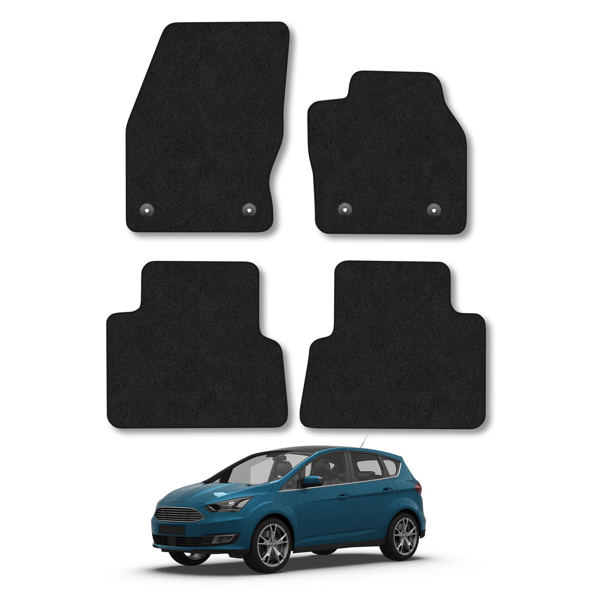 Ford C-Max (2015-2021) Tailored Carpet Car Mats