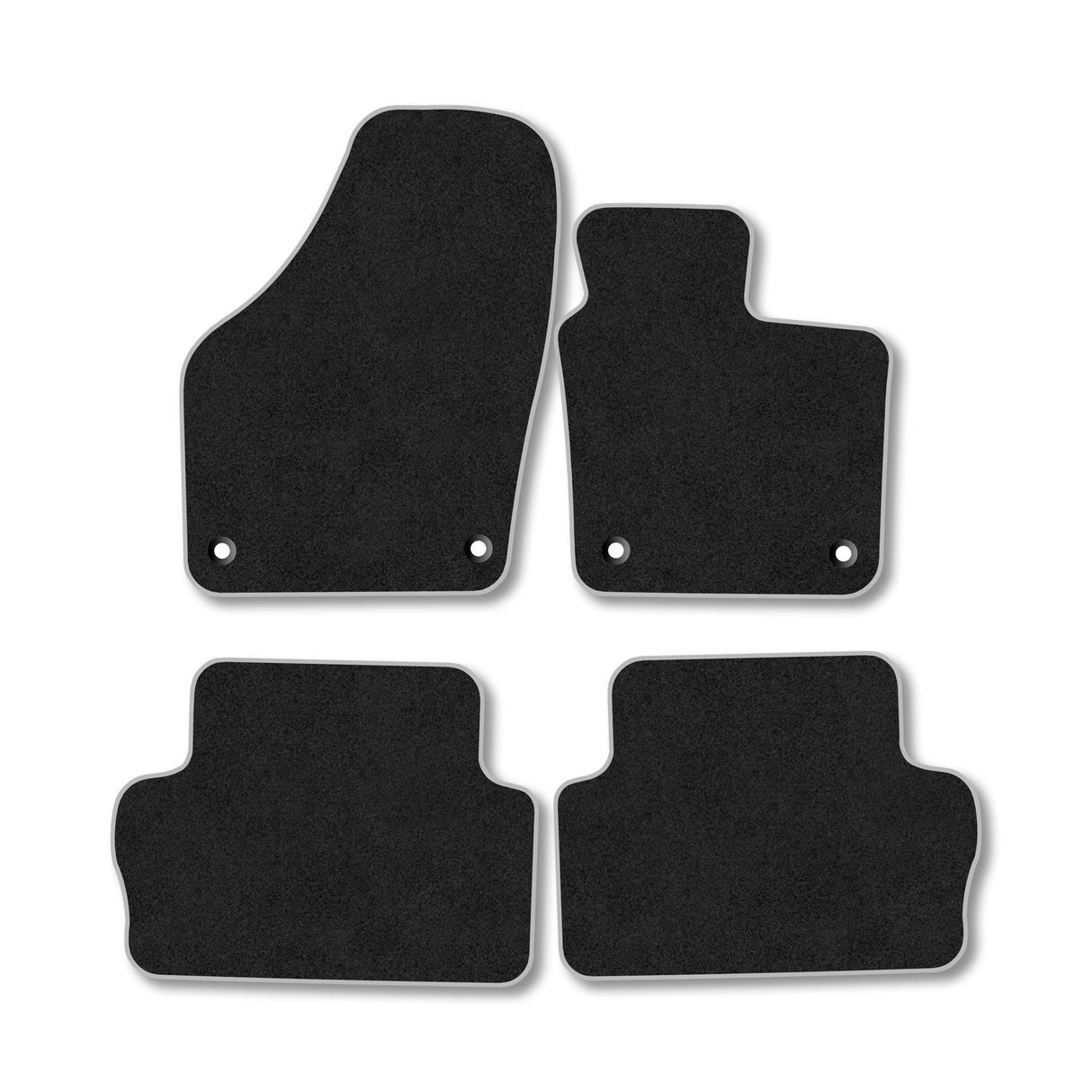 Seat Alhambra (2010+) [5 Seat] Premium Tufted Carpet Car Mats
