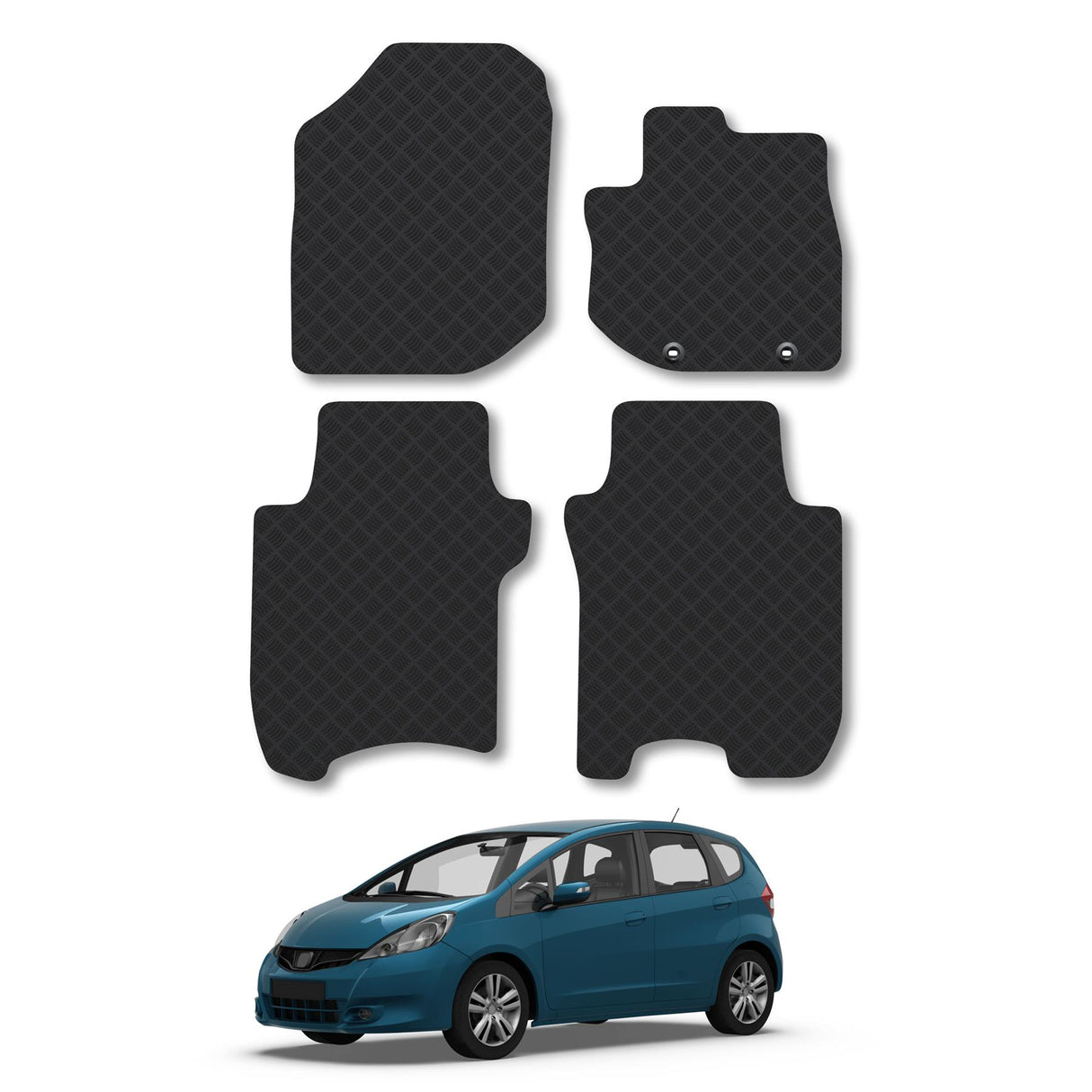 Honda Jazz (2008-2011) Heavy-Duty Rubber Car Mats