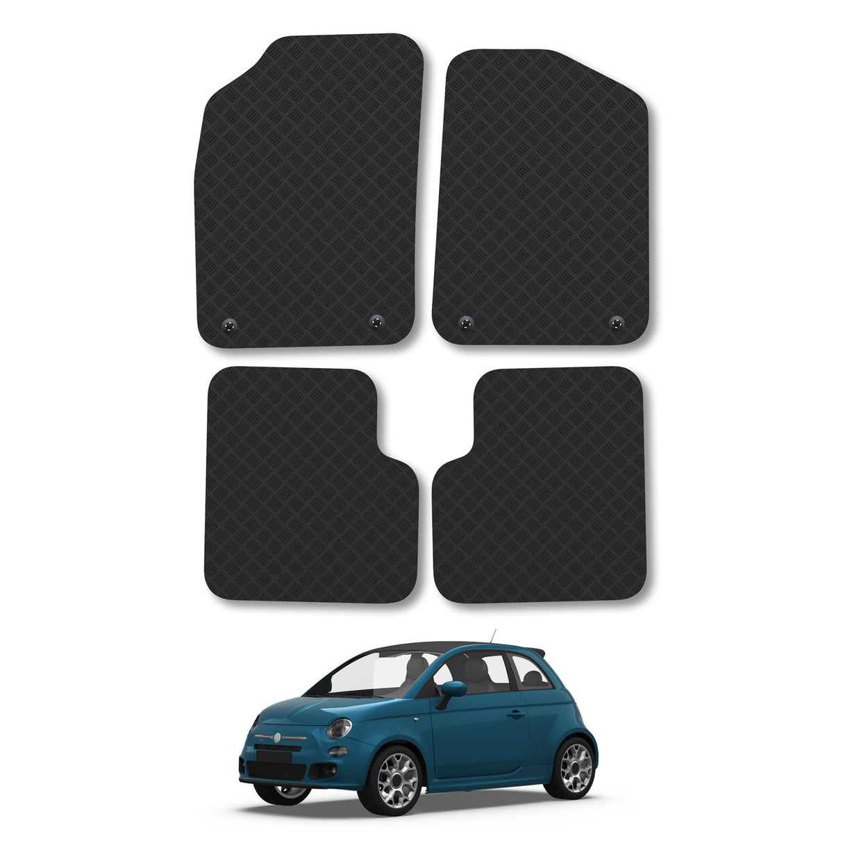 Fiat 500 Car Mats (2012-Onwards)