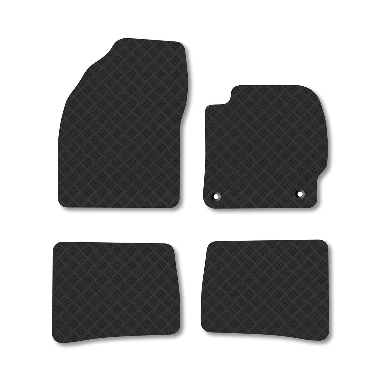 Toyota Prius (2012-2016) Heavy-Duty Rubber Car Mats