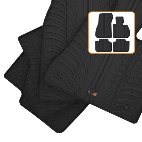 TRAVALL BMW X2 F39 Premium Rubber Car Mats (2017-Onwards)