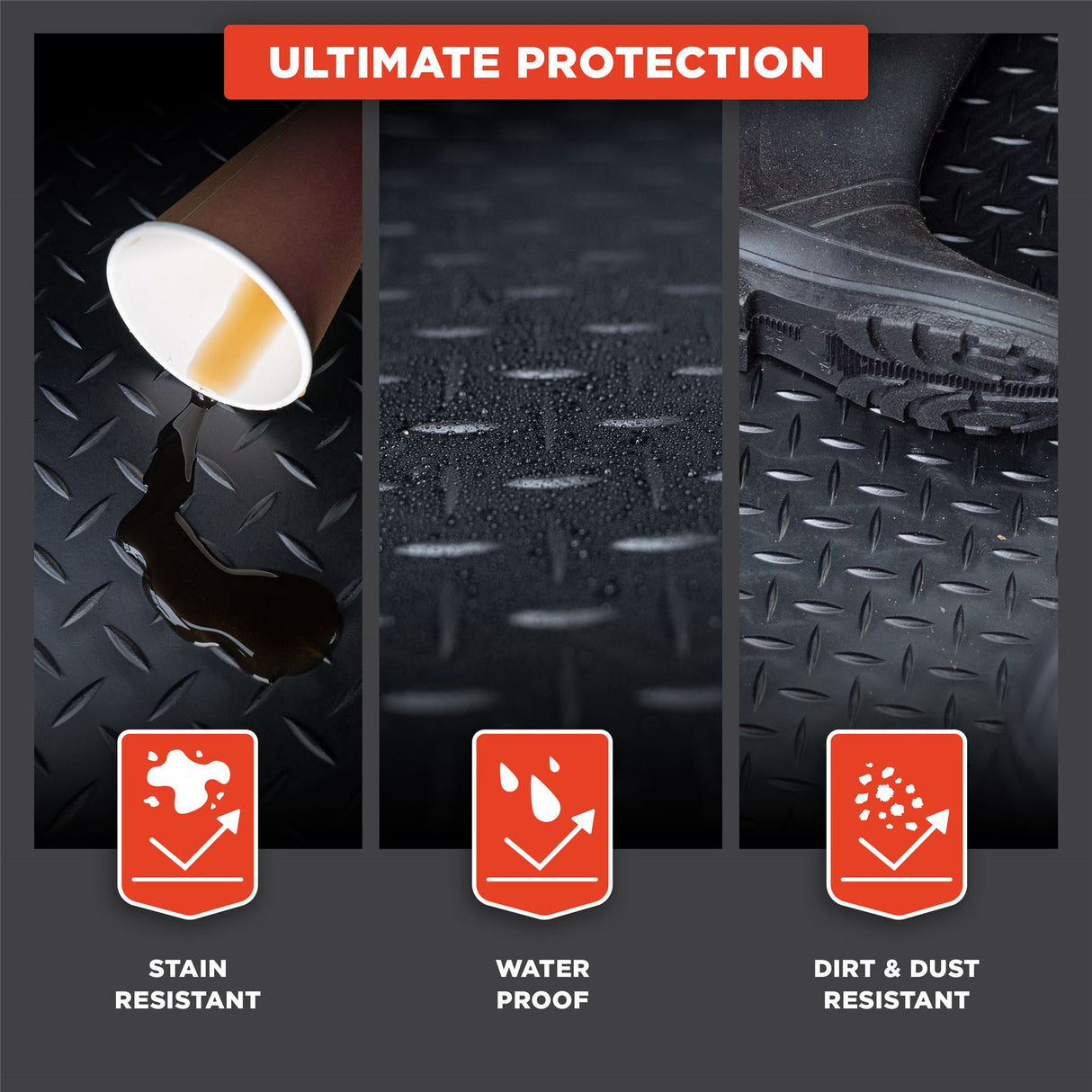 Renault Trafic (2014- ) [Crew Cab] Heavy-Duty Rubber Car Mats