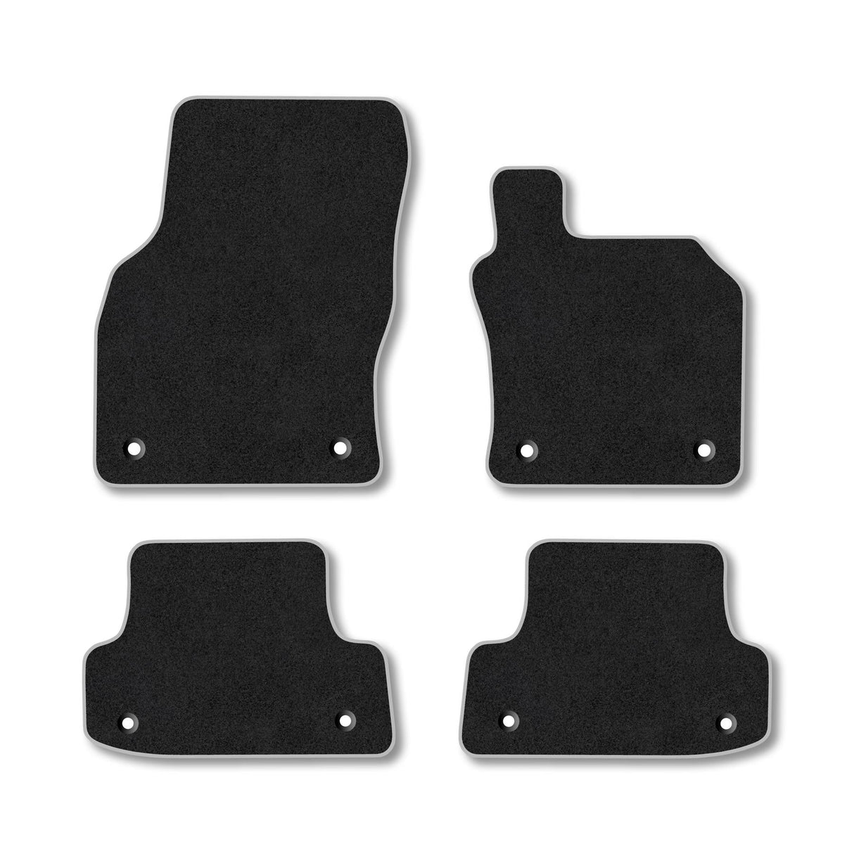 Audi A3 (2012-2020) [8 Clips] Premium Tufted Carpet Car Mats