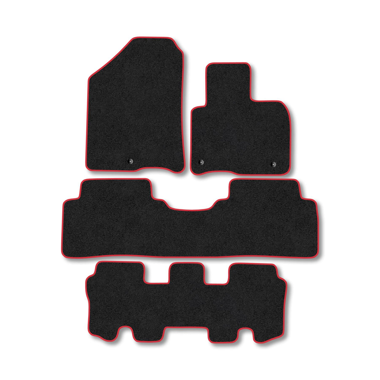 Kia Sorento (2015-2020)  7 Premium Tufted Carpet Car Mats