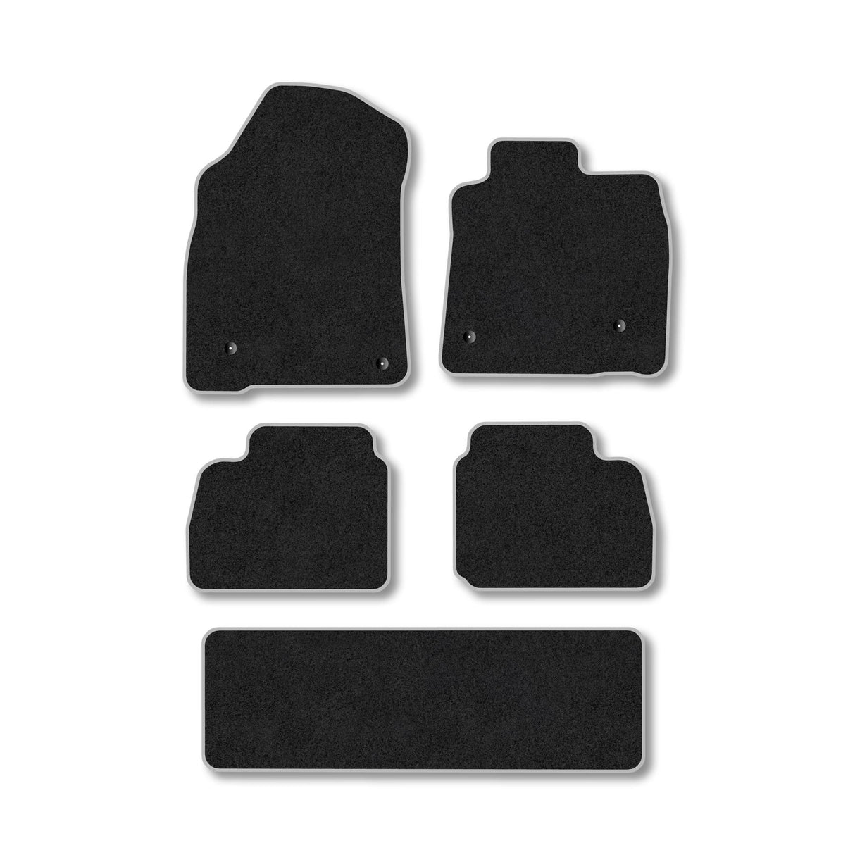 Toyota Land Cruiser (2010-2012) [V8] Premium Tufted Carpet Car Mats
