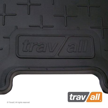 TRAVALL Jeep Compass Premium Rubber Boot Mats Liner (2006-2016)