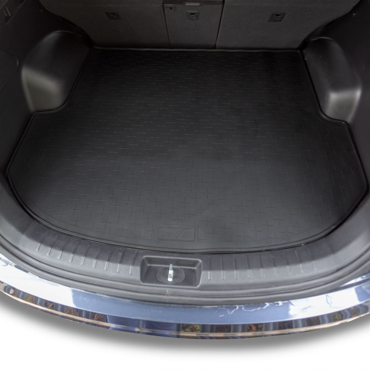 TRAVALL Hyundai Santa Fe [SWB Models Only] Premium Rubber Boot Mats Liner (2012-2018)