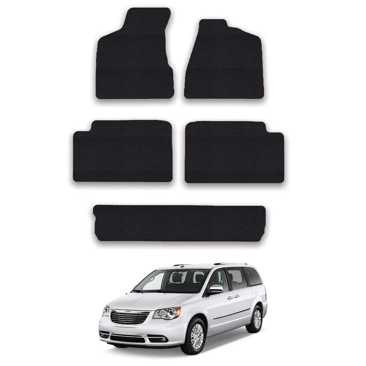 Chrysler Grand Voyager Car Mats (2008-2015)