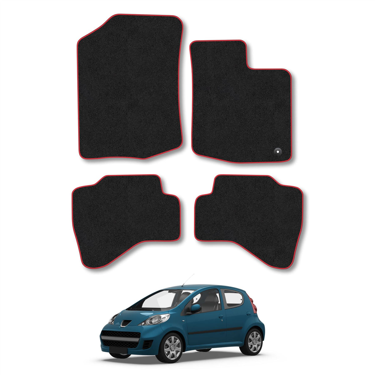 Peugeot 107 (2005-2012) Tailored Carpet Car Mats