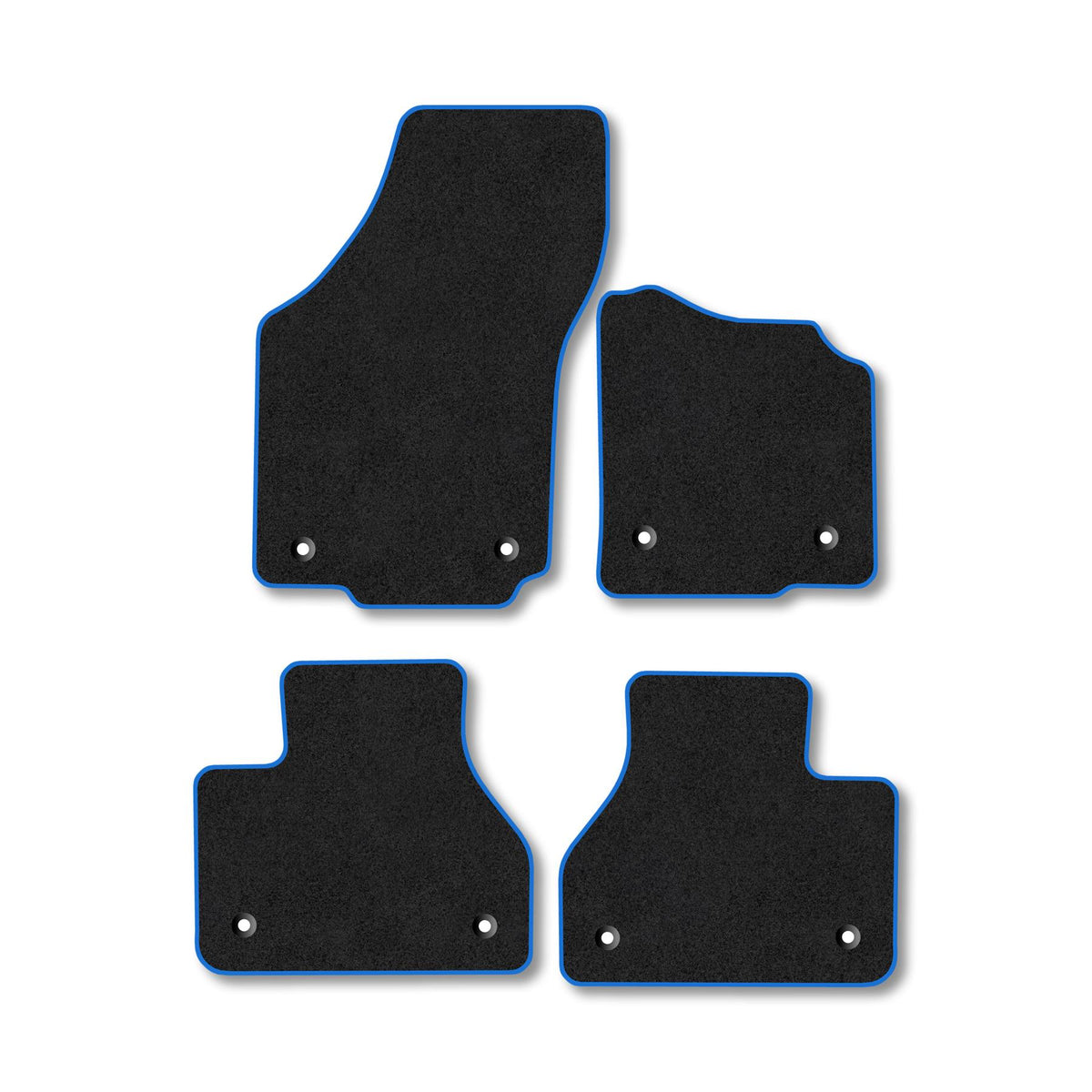 VW Phaeton (2009-2016) Premium Tufted Carpet Car Mats