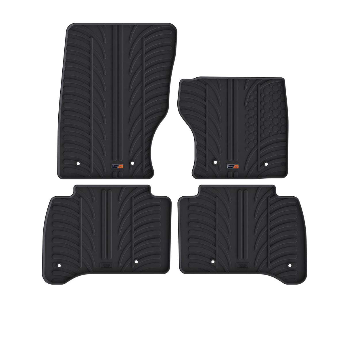 TRAVALL Land Rover Range Rover Premium Rubber Car Mats (2013-2018)