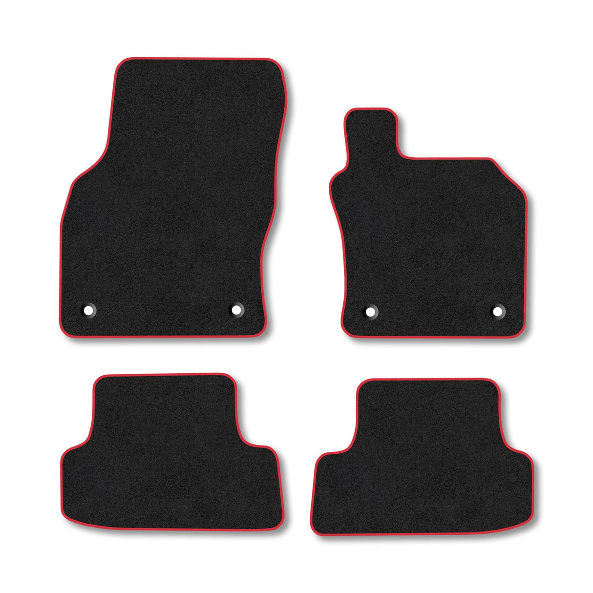 Audi A3 (2012-2020) [4 Clips] Premium Tufted Carpet Car Mats