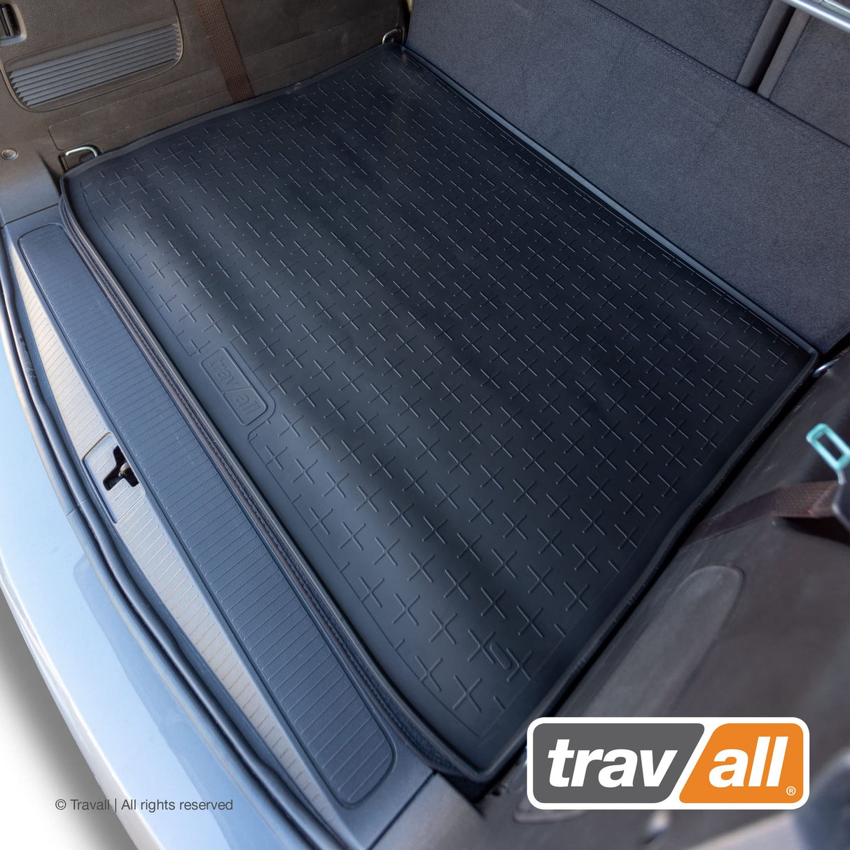 TRAVALL Vauxhall Zafira Tourer Rubber Boot Mats Liner (2011-2018)