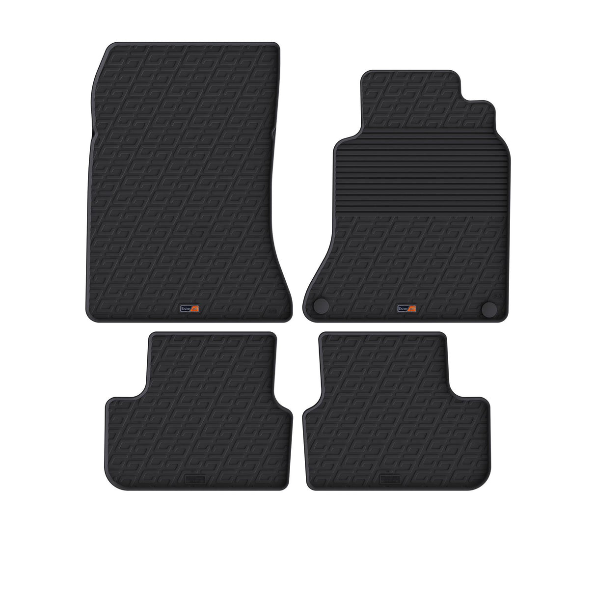 TRAVALL Mercedes A-Class Premium Rubber Car Mats (2011-2018)