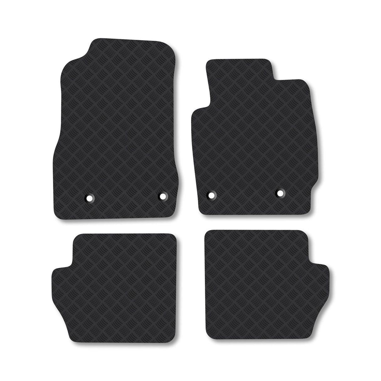Mazda 2 (2007-2015) Heavy-Duty Rubber Car Mats