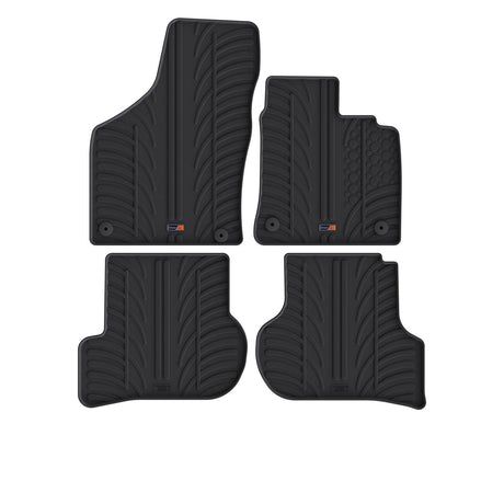 TRAVALL VW Golf Premium Rubber Car Mats (2003-2012)