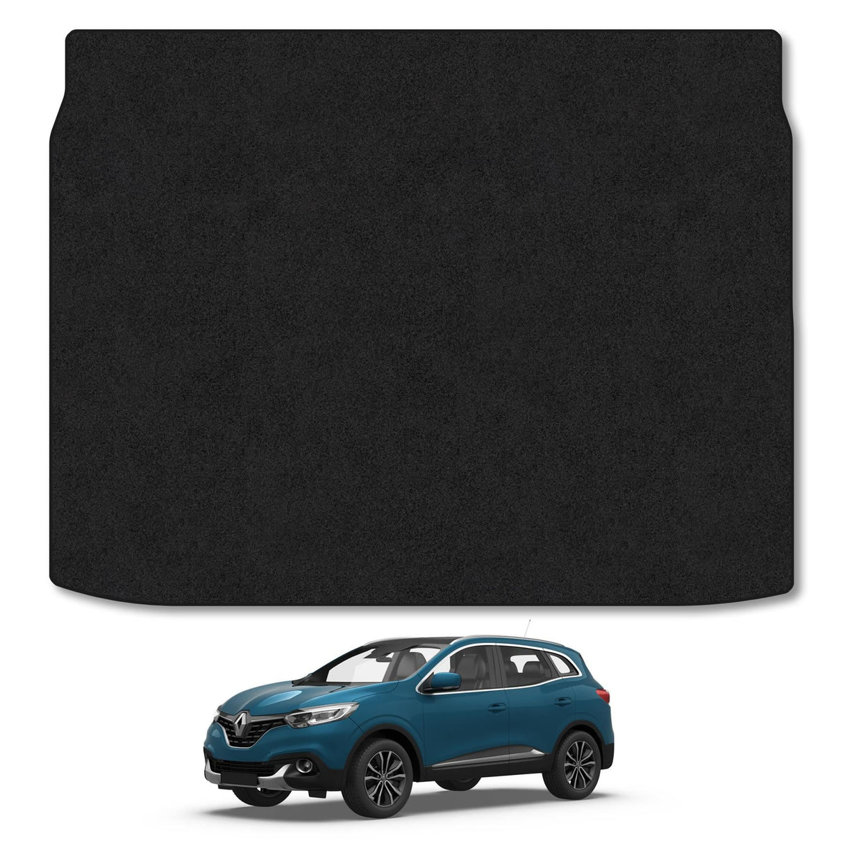 Renault Kadjar (2015-2022) Premium Tufted Carpet Boot Mat