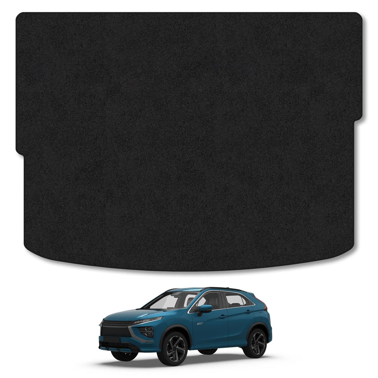 Mitsubishi Eclipse (2017+) Premium Tufted Carpet Boot Mat