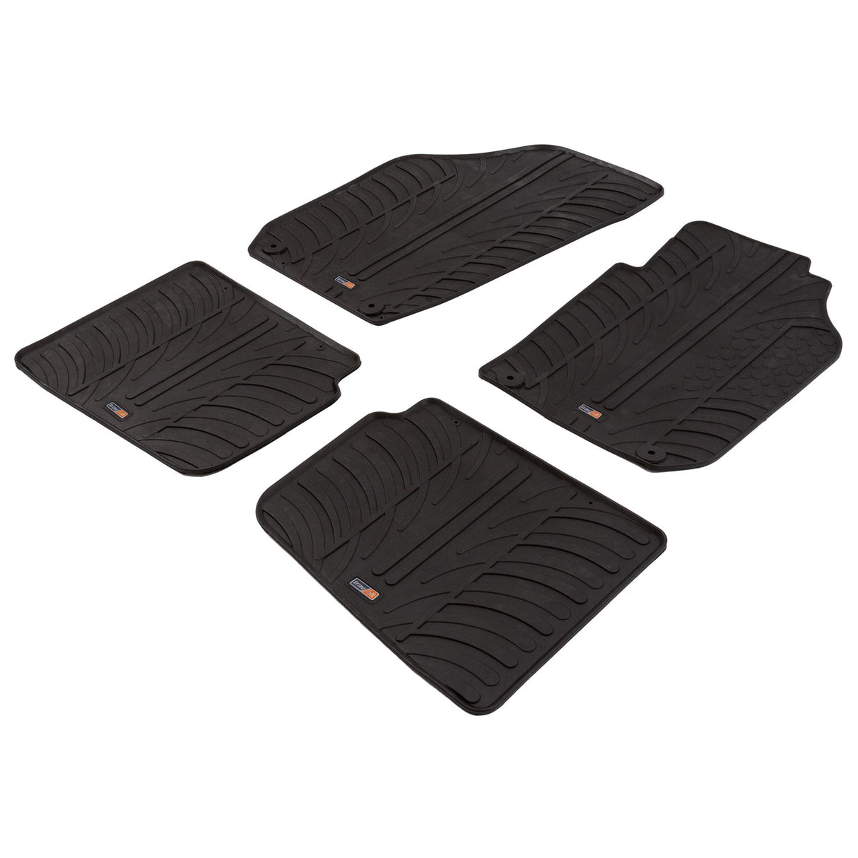 TRAVALL Skoda Roomster Premium Rubber Car Mats (2006-2015)