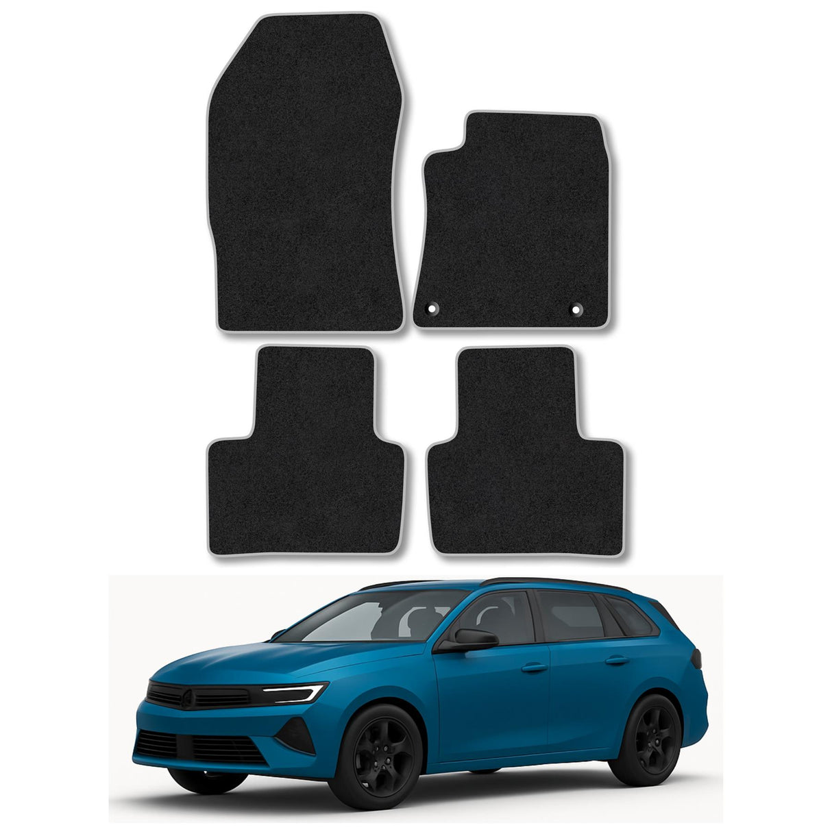 Vauxhall Astra L Sports Tourer (2022+) Premium Tufted Carpet Car Mats