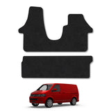 VW Transporter T5 (2003-2015) [Kombi] [Double Seat] [Single Sliding Door] Tailored Carpet Car Mats