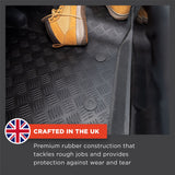 Nissan Nv300 (2016+) [Crew Cab] Heavy-Duty Rubber Car Mats