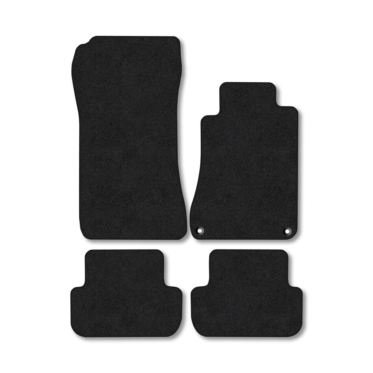 Mercedes-Benz CLK (2003-2010) [C209/A209] Premium Tufted Carpet Car Mats