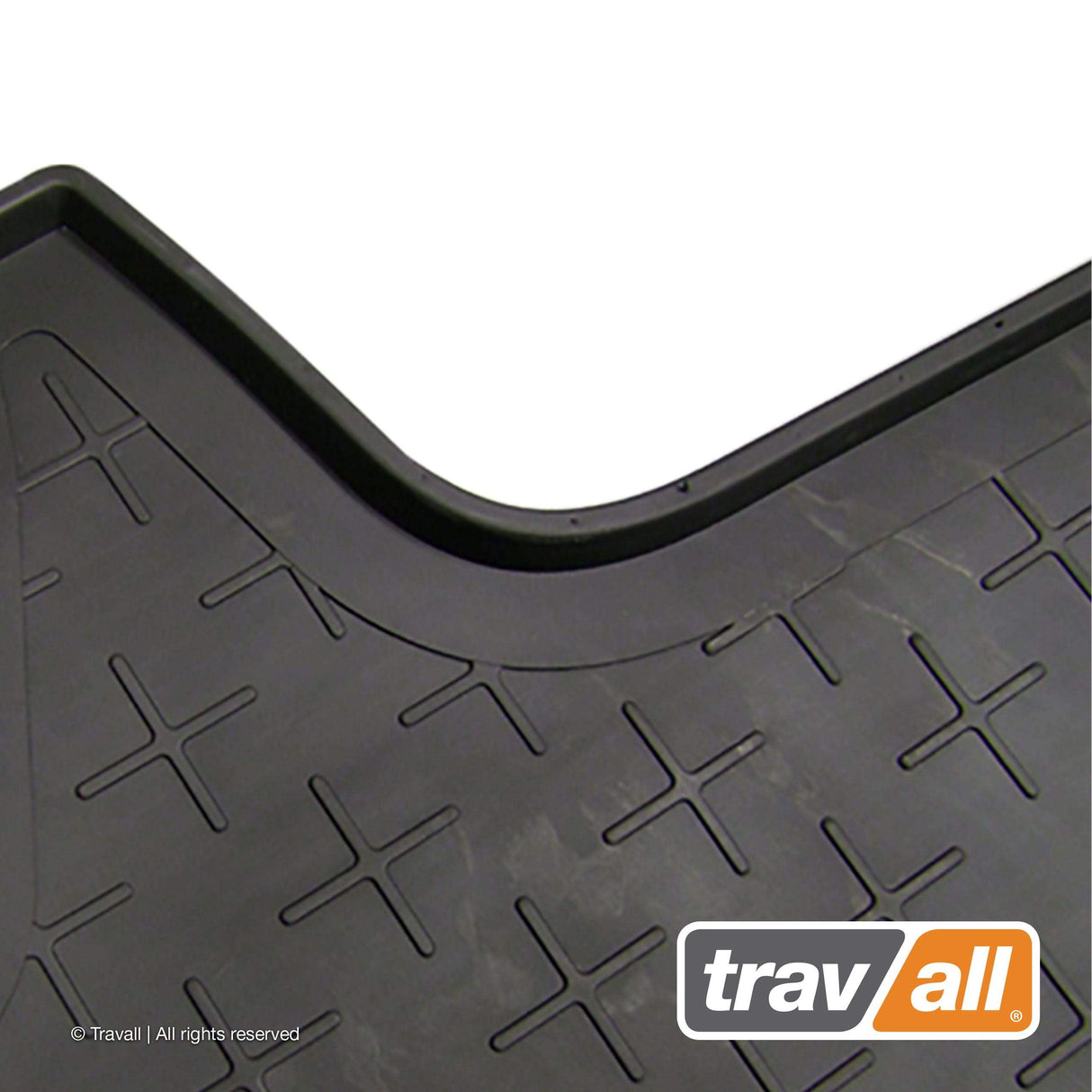 TRAVALL Ford Fiesta Hatchback Premium Rubber Boot Mats Liner (2002-2008)