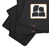 TRAVALL Ford S-Max Premium Rubber Car Mats (2015-2023)